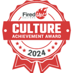 4 Years of FiredUp! Culture - Blog -  - 2024 Culture Impact Award Badge